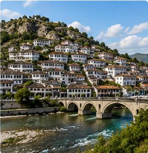 Berat UNESCO city Albania private transfer destination